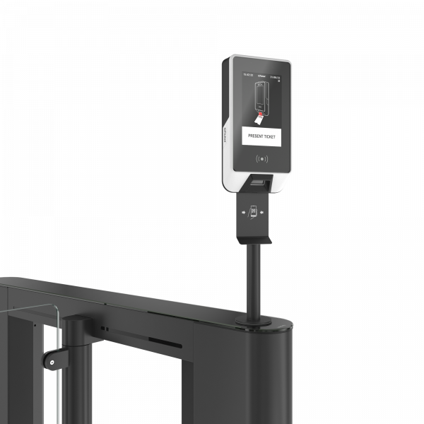 QTicket Mounted on EasyGate Elite-G+